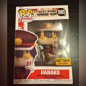 Funko Pop Hanako Figure with Red and Black Outfit